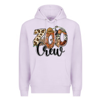 Lilac zoo crew safari animals Premium Hoodie - RanaPortraitStore
