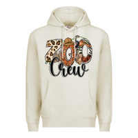 Oatmeal Heather zoo crew safari animals Premium Hoodie - RanaPortraitStore
