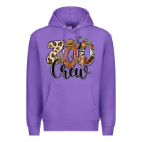 Purple zoo crew safari animals Premium Hoodie - RanaPortraitStore