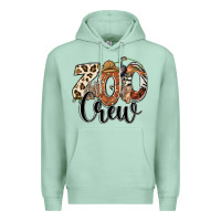 Seafoam zoo crew safari animals Premium Hoodie - RanaPortraitStore