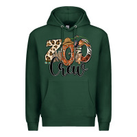Sports Green zoo crew safari animals Premium Hoodie - RanaPortraitStore