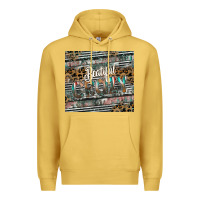 Antique Gold beautiful crazy Premium Hoodie - CowhideDigitalArt