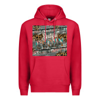 Cardinal beautiful crazy Premium Hoodie - CowhideDigitalArt