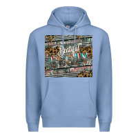 Colony Blue beautiful crazy Premium Hoodie - CowhideDigitalArt