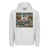 Dove Grey beautiful crazy Premium Hoodie - CowhideDigitalArt