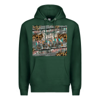 Sports Green beautiful crazy Premium Hoodie - CowhideDigitalArt