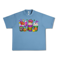 Pebble Blue mardi gras coffee cups Urban Heavy Tee - OliviaCreatesArt