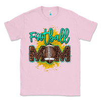 Bubblegum Pink Football Mom Mother's Day Classic Tee - HowdyJamesFarm