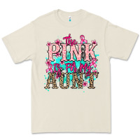 The Pink Is For My Aunt Cancer Awareness Premium Tee | Teevron