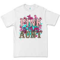 White The pink is for my Aunt Cancer Awareness Premium Tee - HowdyJamesFarm