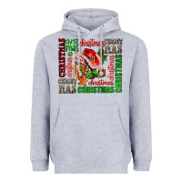 Heather Grey christmas Heavyweight Hoodie - AdoDesignShop