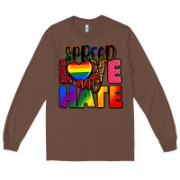 Chestnut spread love not hate Long Sleeve Tee - FaDigitalArtStudio