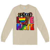 Mushroom spread love not hate Long Sleeve Tee - FaDigitalArtStudio