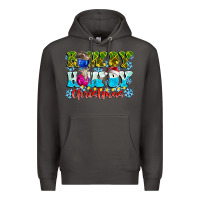 Smoke Rowdy Howdy Christmas Premium Hoodie - CowhideDigitalArt