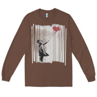 Chestnut banksy balloon girl cute Long Sleeve Tee - maiPhamDesign