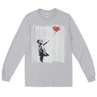 Moon Dust banksy balloon girl cute Long Sleeve Tee - maiPhamDesign