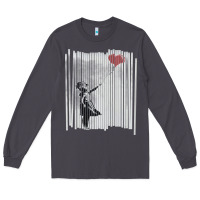 Banksy Balloon Girl Cute Long Sleeve Tee | Teevron