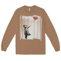 Toasted Coconut banksy balloon girl cute Long Sleeve Tee - maiPhamDesign