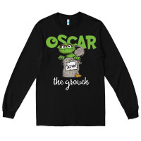 Black oscar the grouch Long Sleeve Tee - maiPhamDesign