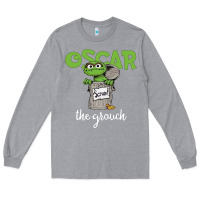 Heather Grey oscar the grouch Long Sleeve Tee - maiPhamDesign