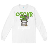 White oscar the grouch Long Sleeve Tee - maiPhamDesign