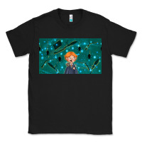 Black wizard boy and mouse Classic Tee - TumblerDesignByShophia