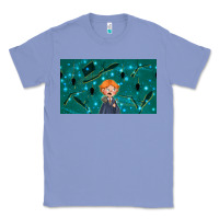 Colony Blue wizard boy and mouse Classic Tee - TumblerDesignByShophia