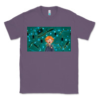 Lavender wizard boy and mouse Classic Tee - TumblerDesignByShophia