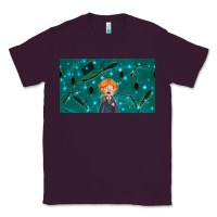 Plum wizard boy and mouse Classic Tee - TumblerDesignByShophia