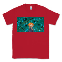 Red wizard boy and mouse Classic Tee - TumblerDesignByShophia