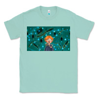 Seafoam wizard boy and mouse Classic Tee - TumblerDesignByShophia