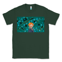 Sports Green wizard boy and mouse Classic Tee - TumblerDesignByShophia