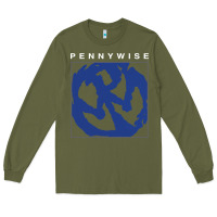 Army Green horror pennywise movie Long Sleeve Tee - maiPhamDesign