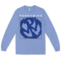 Colony Blue horror pennywise movie Long Sleeve Tee - maiPhamDesign