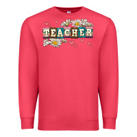 Cardinal daisy teacher Premium Sweatshirt - AdoDesignShop