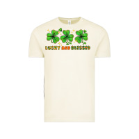Vintage Arctic St. Patrick's Day lucky and blessed Vintage Tee - HowdyJamesFarm