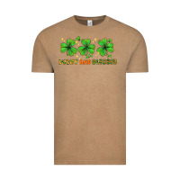 Vintage Coffee St. Patrick's Day lucky and blessed Vintage Tee - HowdyJamesFarm