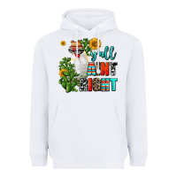 White y'all aint right Heavyweight Hoodie - AdoDesignShop