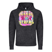 Vintage Black brave and strong cancer Vintage Hoodie - FaDigitalArtStudio