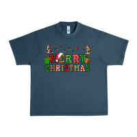 Midnight Navy merry christmas Urban Heavy Tee - OliviaCreatesArt