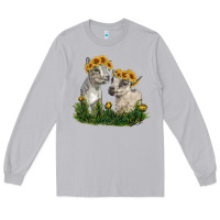 Moon Dust baby goats Long Sleeve Tee - RanaPortraitStore
