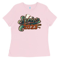 Bubblegum Pink Senior 2023 baseball Ladies Tee - HowdyJamesFarm