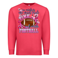Cardinal in october we wear pink and watch football Premium Sweatshirt - AdoDesignShop