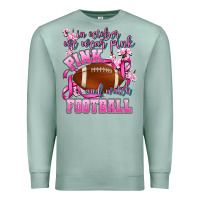 Seafoam in october we wear pink and watch football Premium Sweatshirt - AdoDesignShop