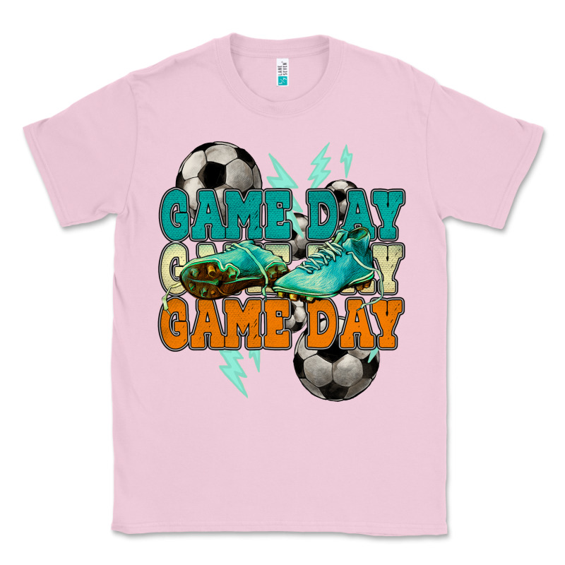 Game Day Lightning Bolt Soccer Classic Tee by HowdyJamesFarm | Teevron