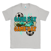 Moon Dust Game day lightning bolt soccer Classic Tee - HowdyJamesFarm