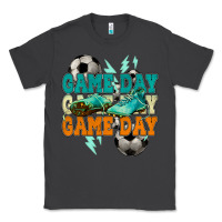 Smoke Game day lightning bolt soccer Classic Tee - HowdyJamesFarm