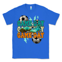 True Royal Game day lightning bolt soccer Classic Tee - HowdyJamesFarm