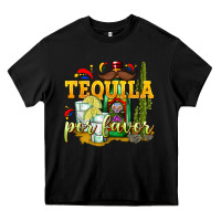 Black Tequila Por Favor Heavy Core Tee - texasbilliewilder