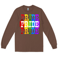 Chestnut Pride pride pride Long Sleeve Tee - FaDigitalArtStudio